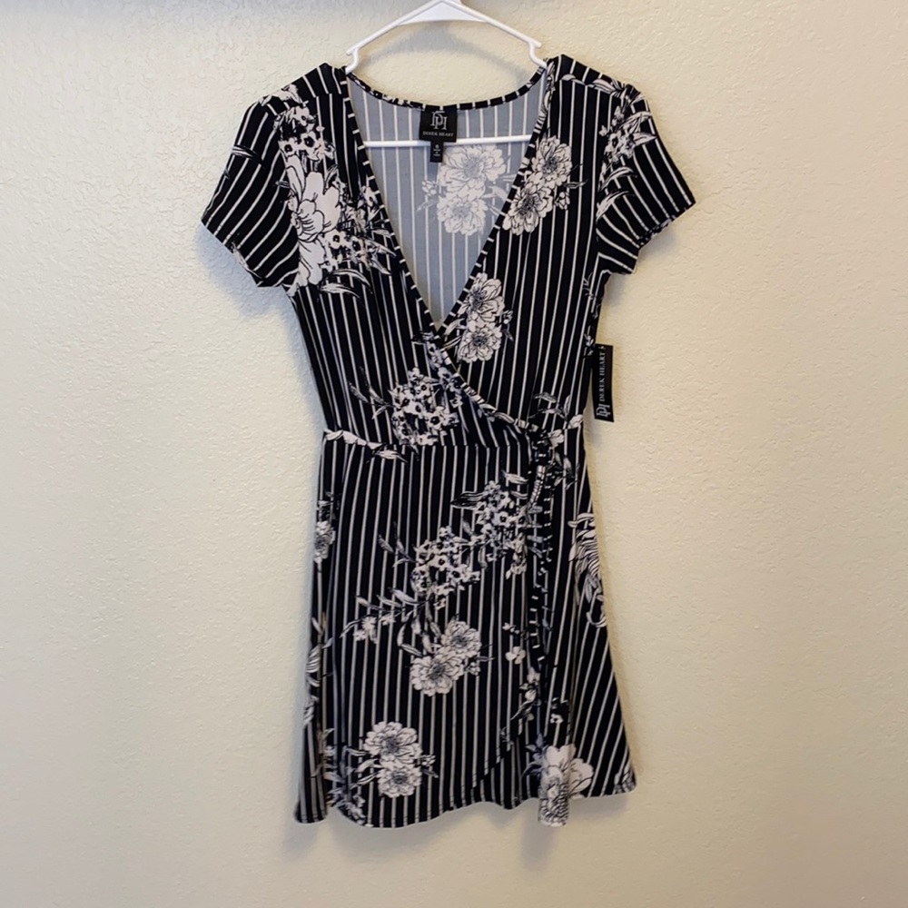 Black and white dress